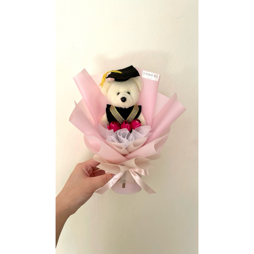 Buket Wisuda, Graduation Bouquet, Buket Boneka, Hadiah anak, Kado