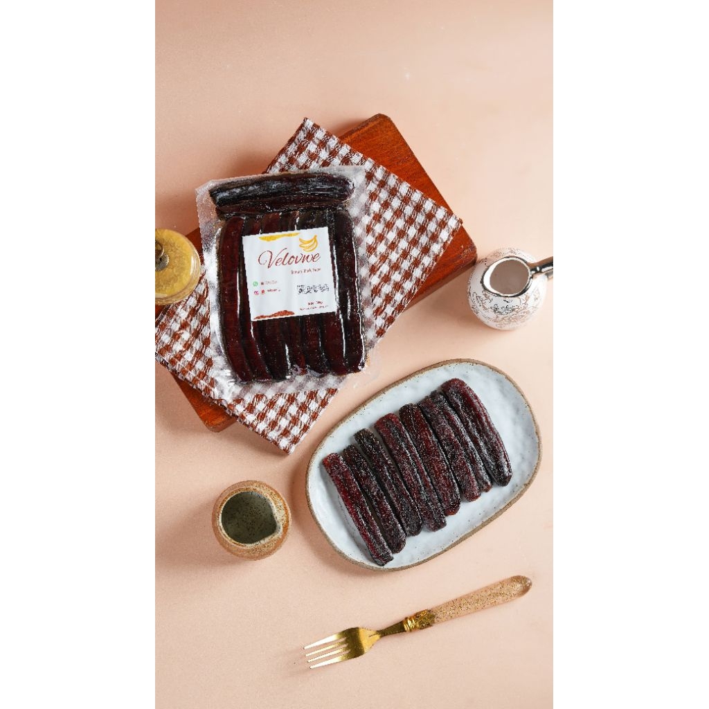 

Banana Black Sweet Cemilan Pisang Sale Basah Manis dan Lembut