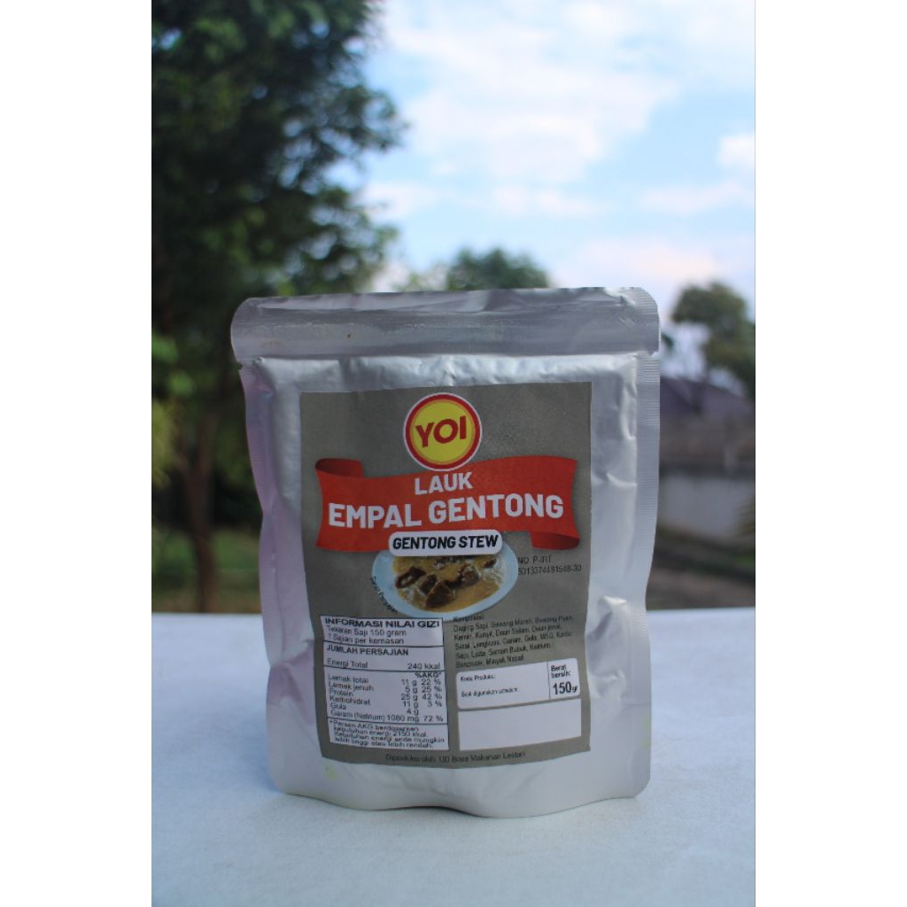 

Lauk Empal Gentong YOI 150 gr