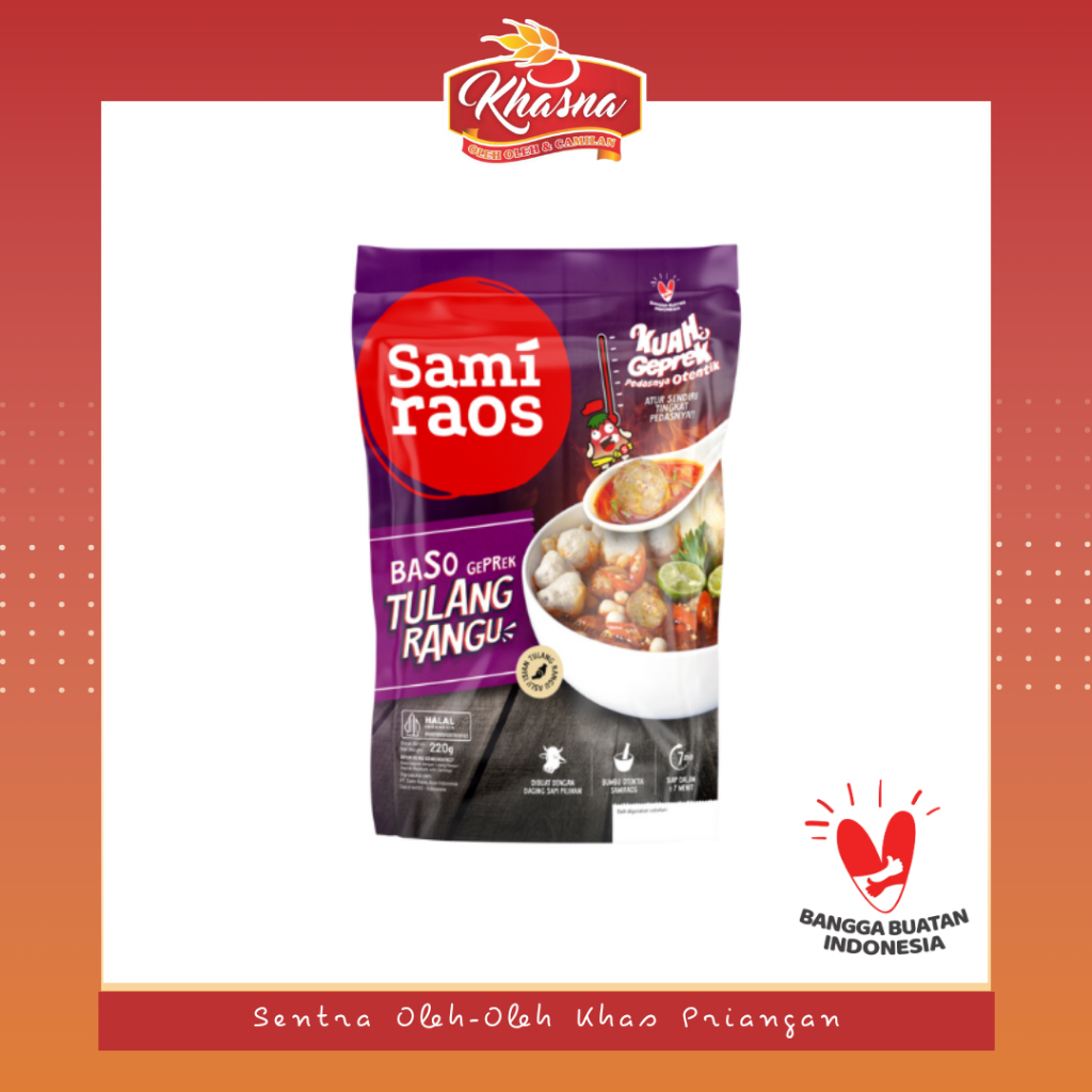 

SAMI RAOS BASO GEPREK TULANG RANGU