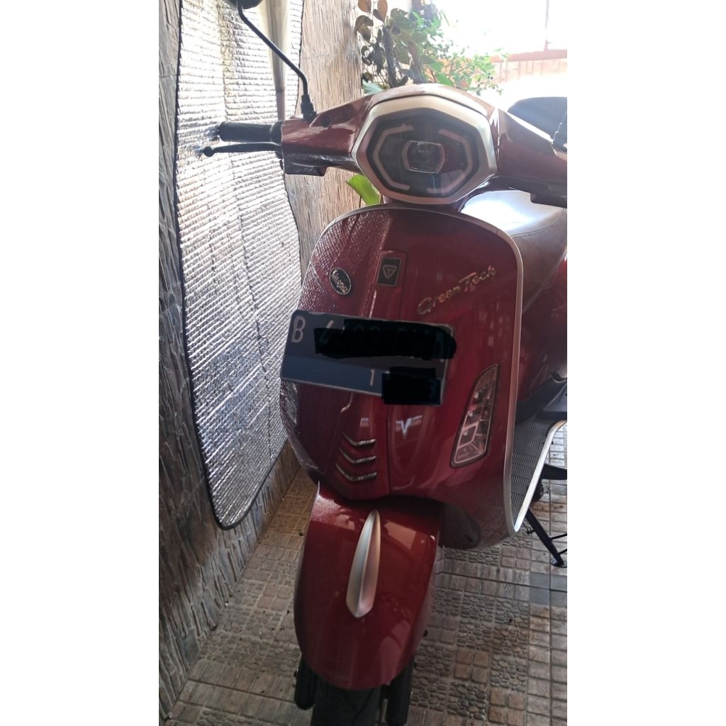 SEPEDA MOTOR LISTRIK GREEN TECH MAROON (SECOND/ PL)