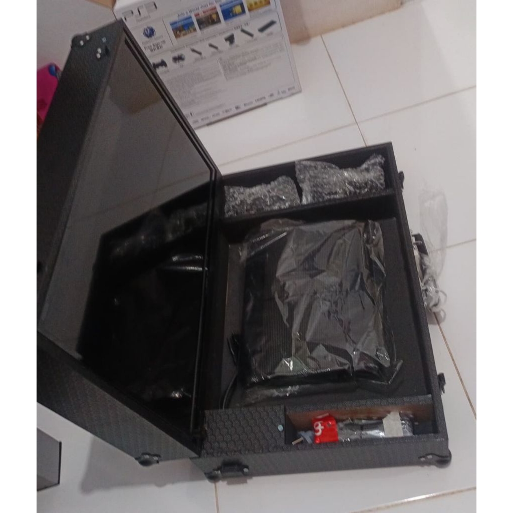 Playbox portable PS3/PS4 ukuran 25 inch Monitor MSI PRO MP251 (TANPA PS)