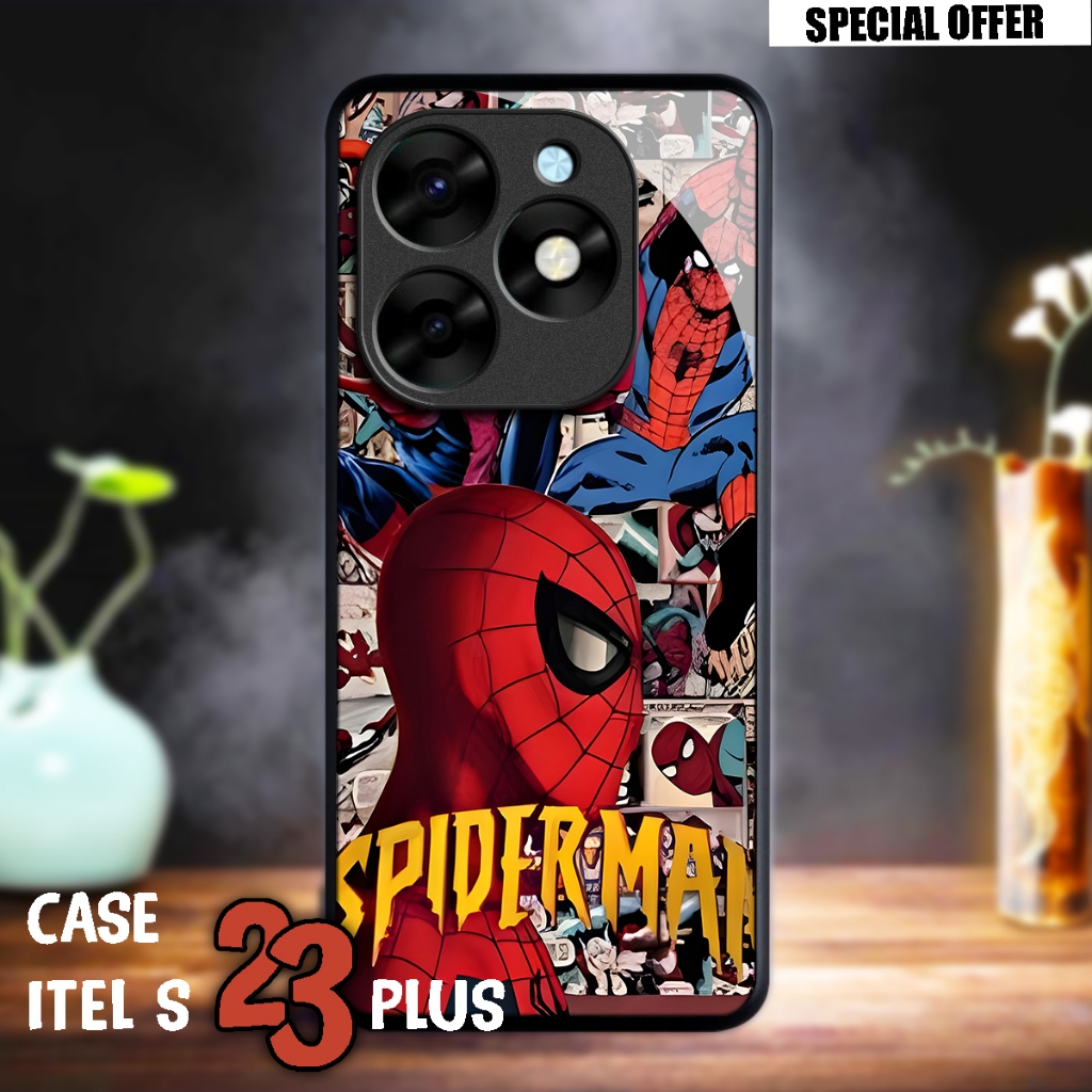 Bonanza - Case Itel S23 Plus   - Case Custom - Kesing Hp Itel S23 Plus Terlaris - Fashion Kesing - B