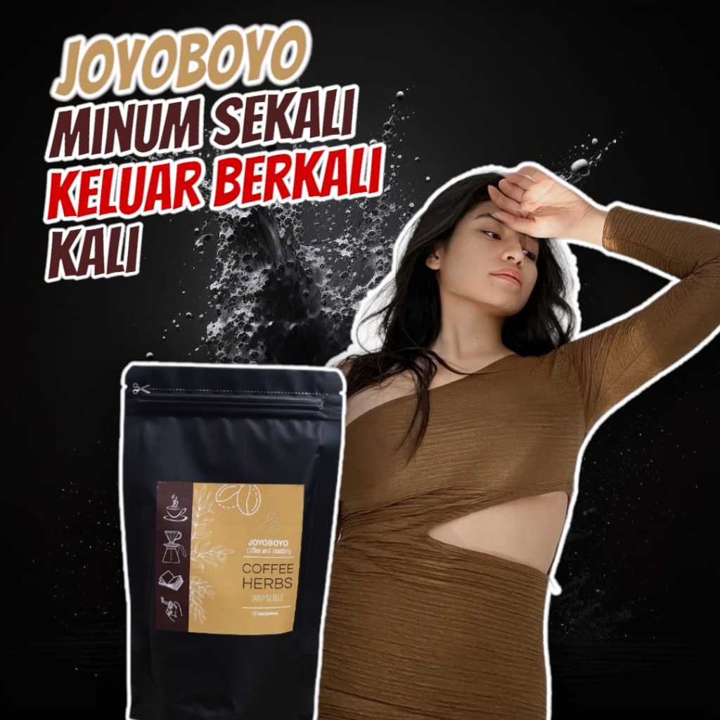 

Joyoboyo Kopi Gingseng Herbal Minuman Penambah Stamina Kopi Pria Kuat Tahan Lama Penunjang Performa