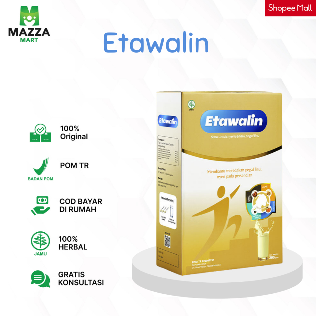 

Etawalin Original Asli Solusi Atasi Nyeri Sendi Asam Urat Menjaga Kesehatan Tulang