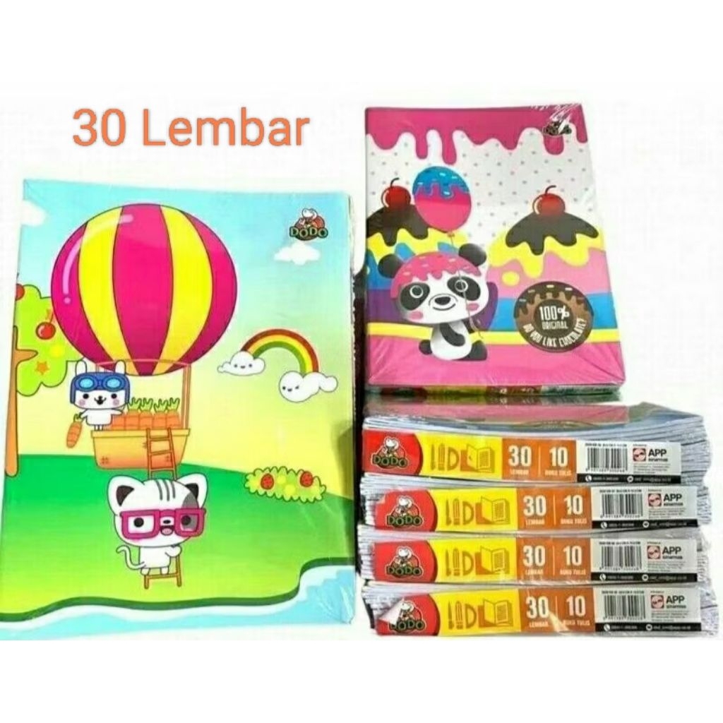 

Buku Tulis 30 Lembar dan 50 Lembar