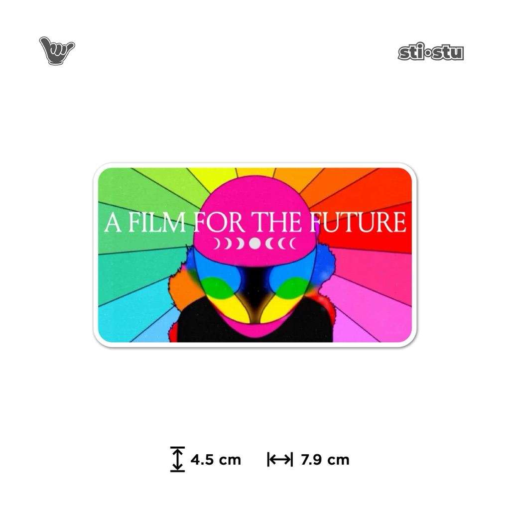 

Sticker Coldplay - Film For The Future Badge | Sticker Band | Sticker Vinyl