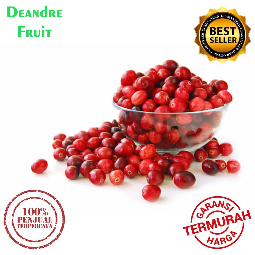 

GROSIR MURAH 1/2kg Buah Beku Cranberry Frozen import Cranberries IQF