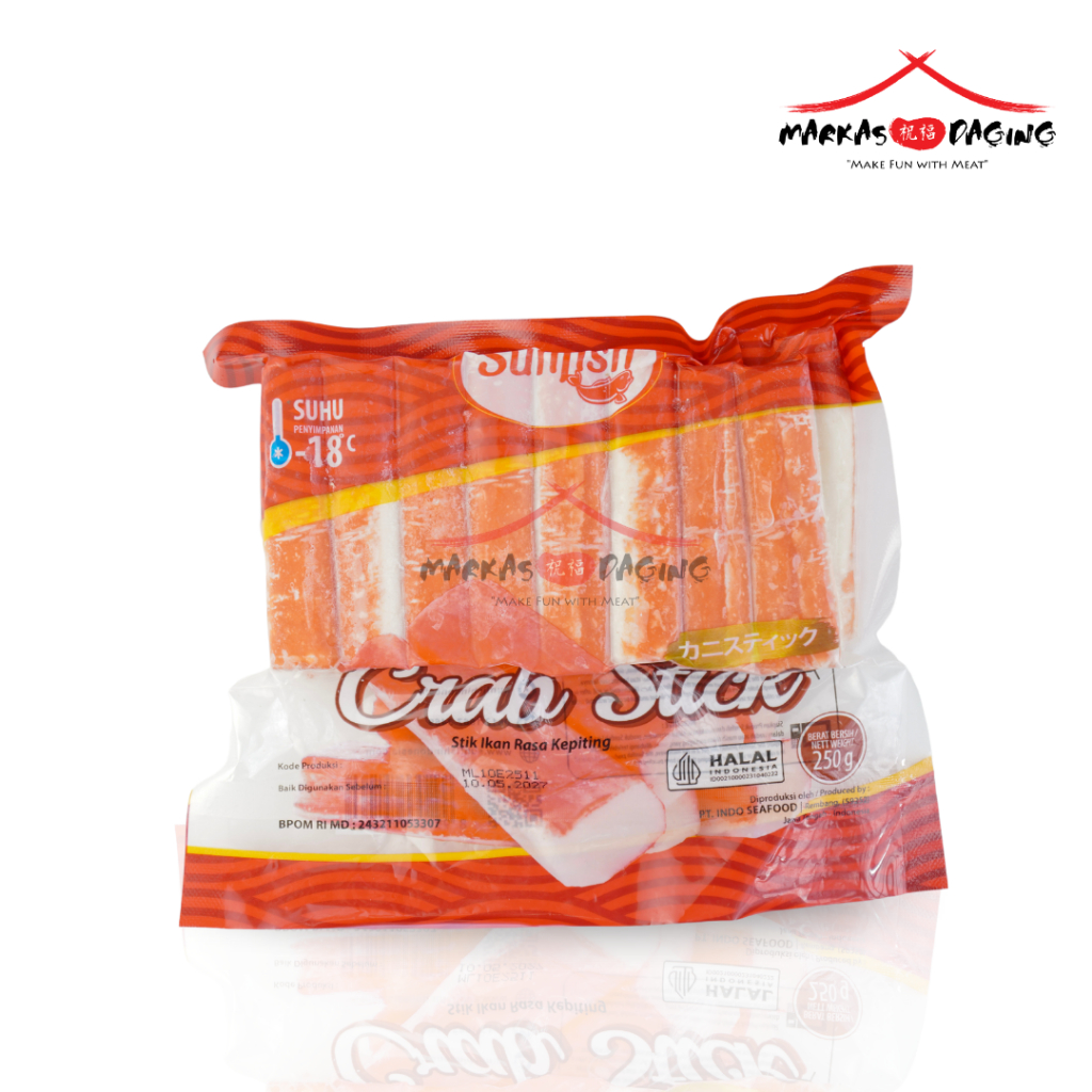 

Sunfish Crab stick 250gr isi 16 - Markasdaging