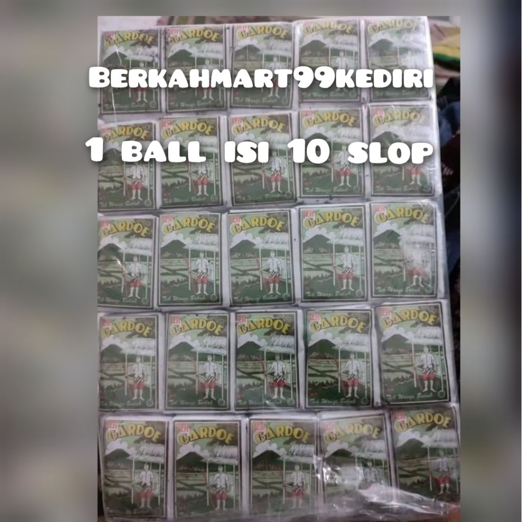 

Teh tubruk gardu 1 ball isi 10 slop