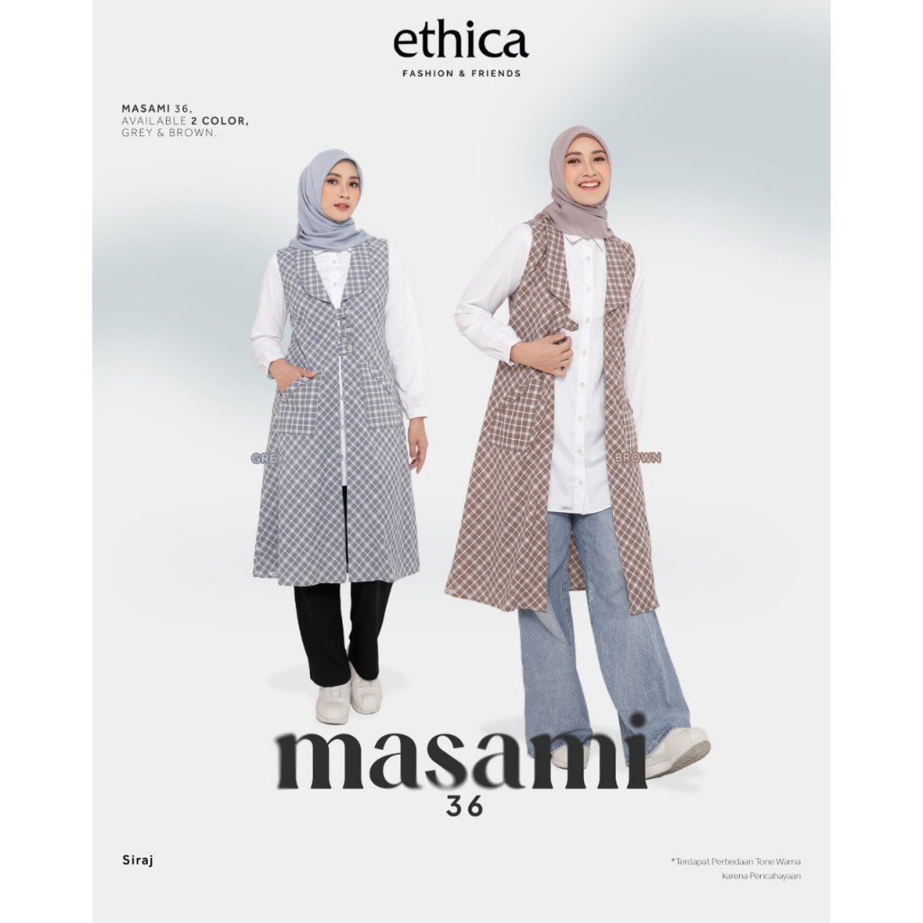 OUTER ETHICA MASAMI 36 TERBARUU OUTWEAR DAILY KASUAL KEKINIAN KONDANGAN KULIAH TERMURAHHH