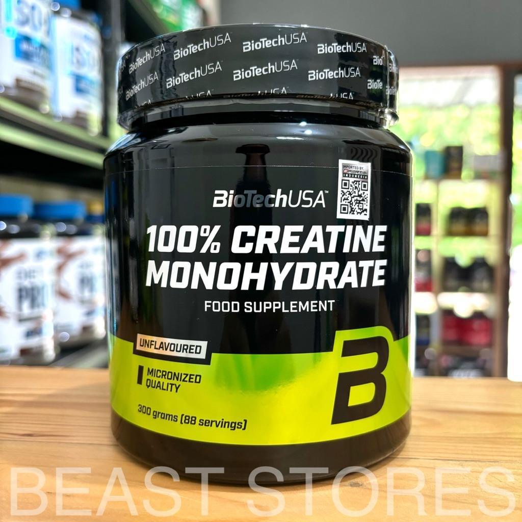biotechusa creatine monohydrate 300gr pure creatine micronized creatine creakong