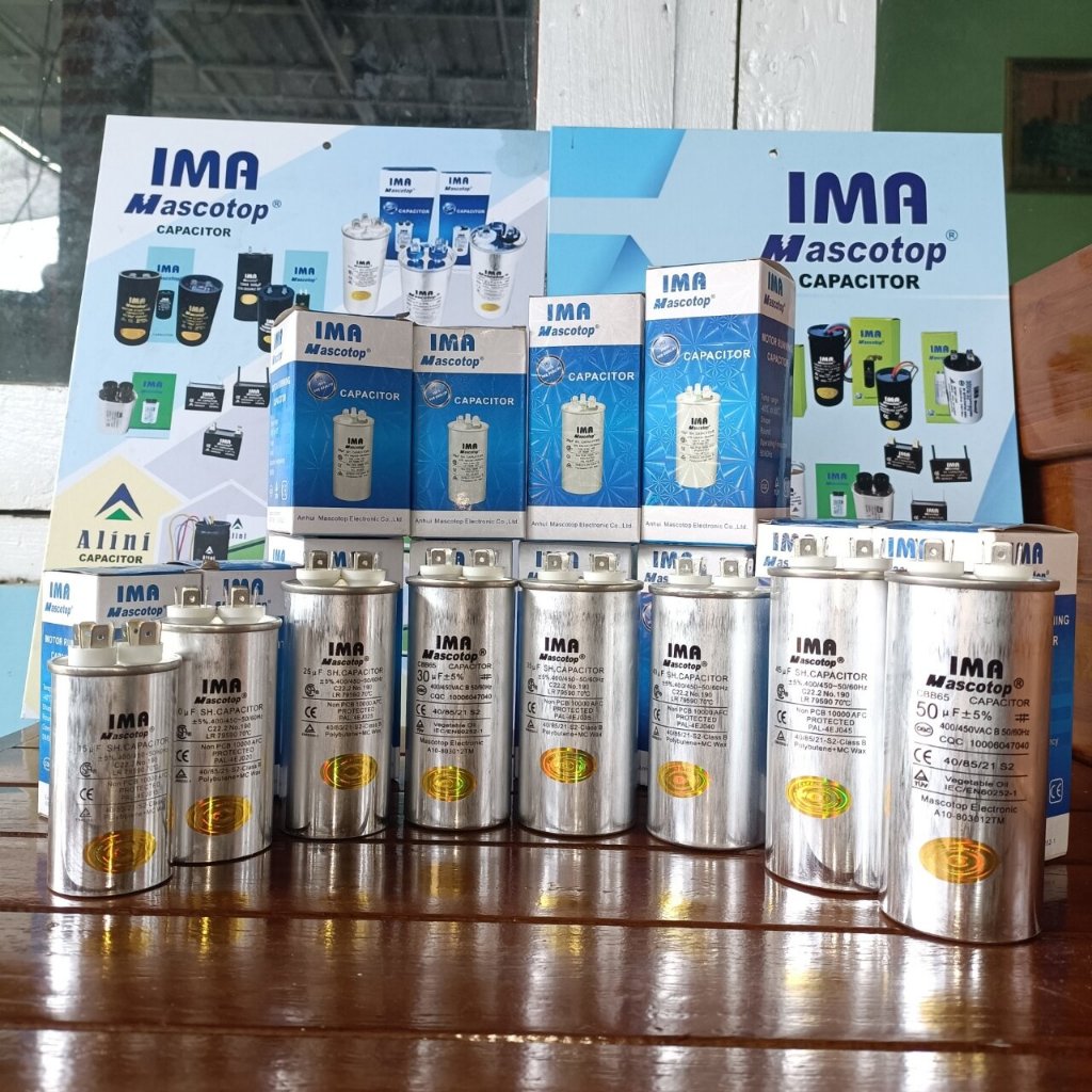 KAPASITOR / CAPASITOR AC " IMA "KAKI2 / KAKI3