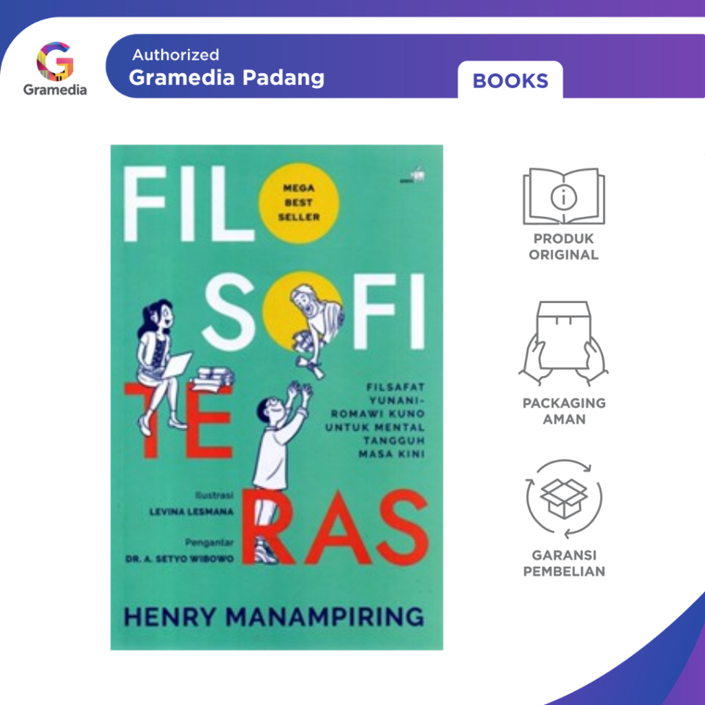 Gramedia Padang - Filosofi Teras (New Cover)