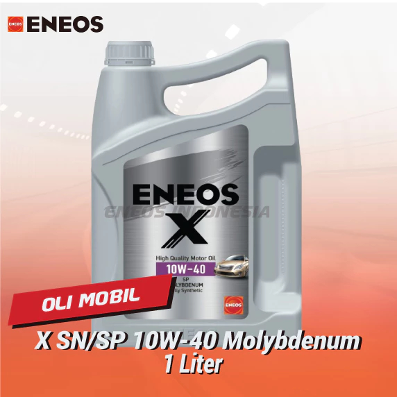 Oli Mobil ENEOS X SN/SP 10W-40 Molybdenum / Oli ENEOS 10W 40 1L