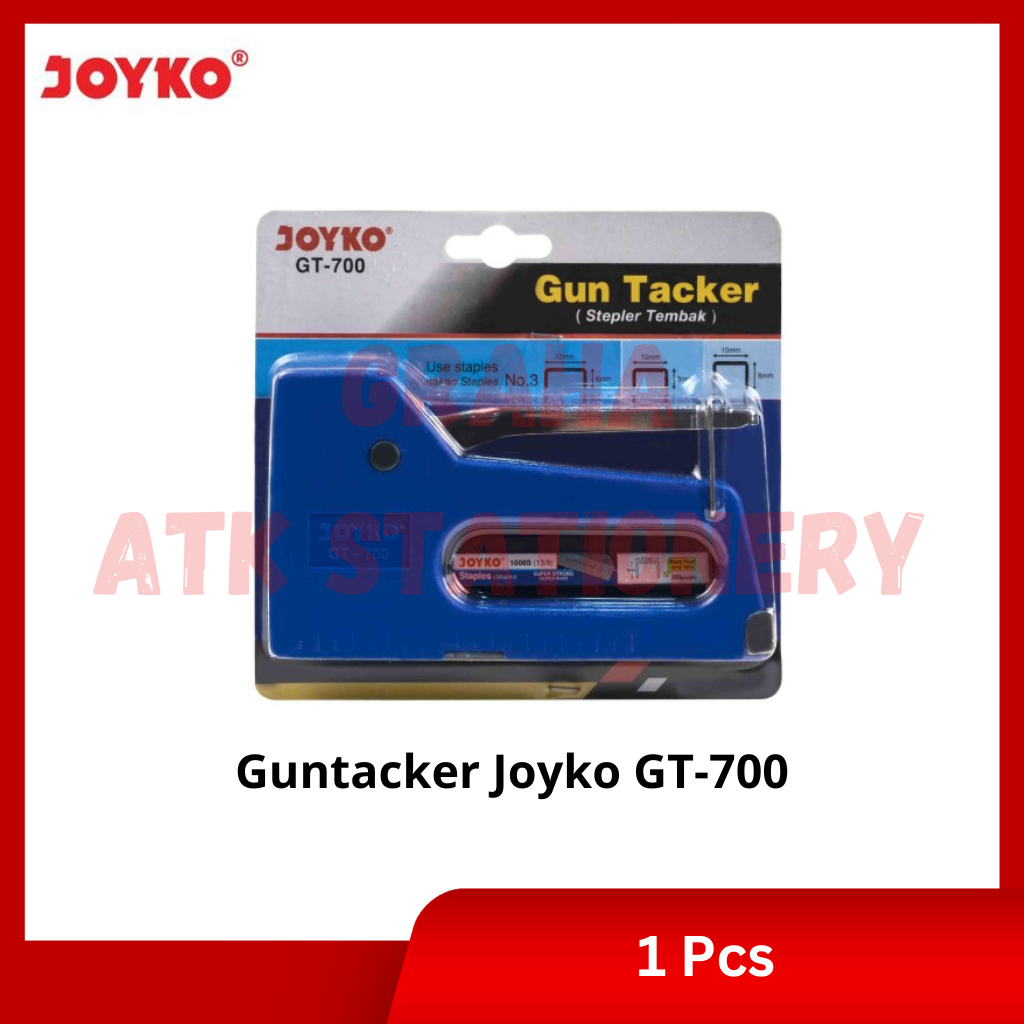 

[1 Pcs] Guntacker Joyko GT-700 / Jepretan / Stapler Tembak Jok Kulit Motor Joyko GT-700