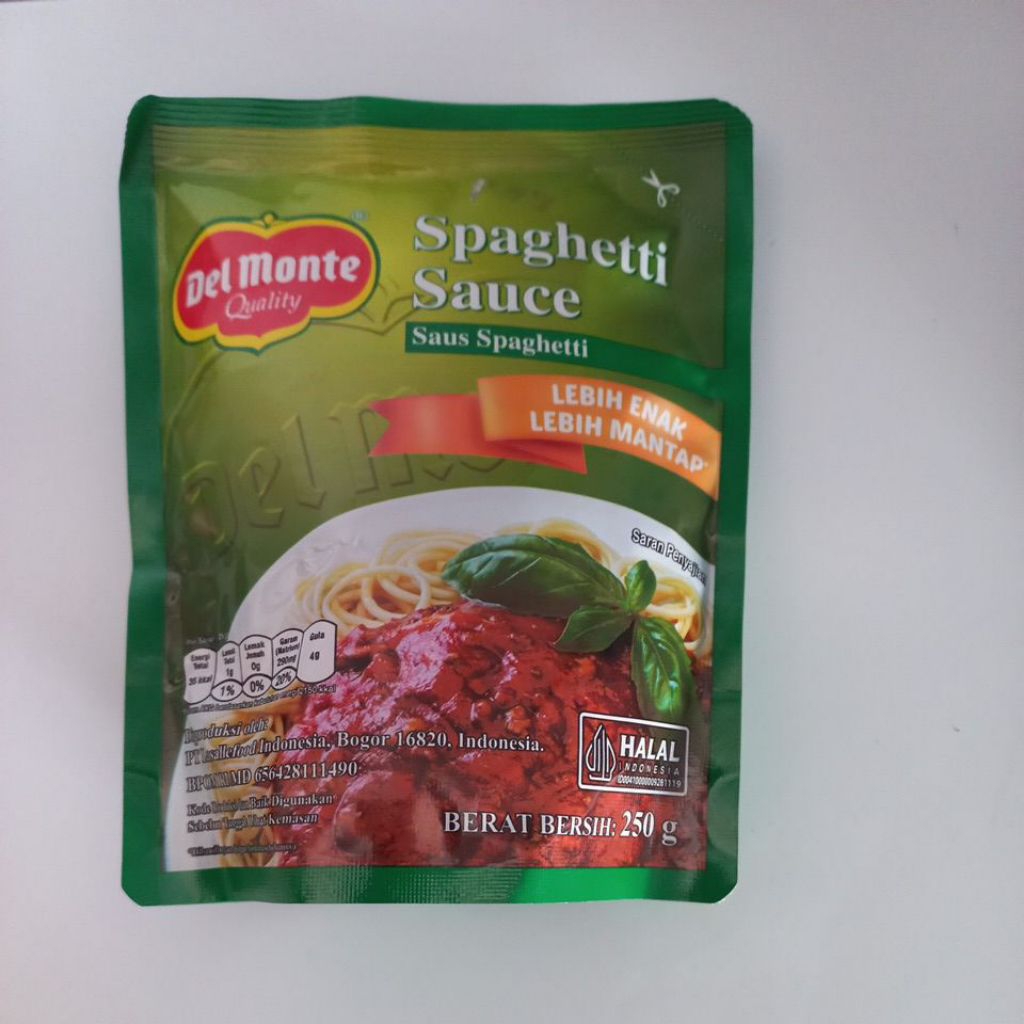 

Del monte saus Spaghetti 250 gr | DelMonte saus spageti