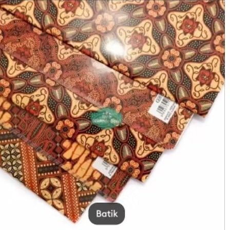 

kertas kado batik warna coklat
