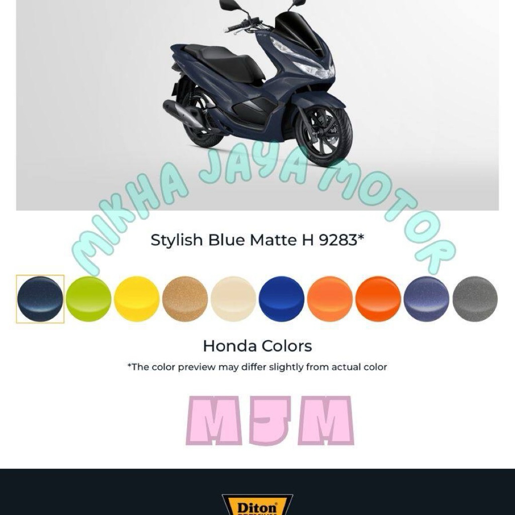 CAT SEMPROT AEROSOL DITON PREMIUM SPORTY BLUE MATTE H 9283* PYLOX TAHAN BENSIN