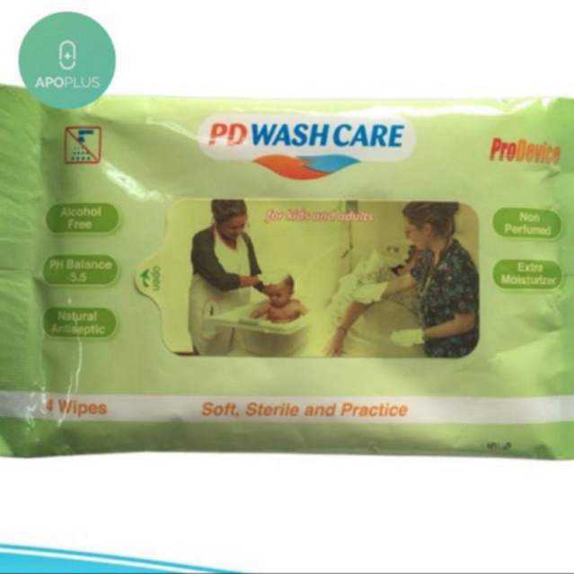 PD Wash Care 4s ~ Wash Gloves Sekali Pakai