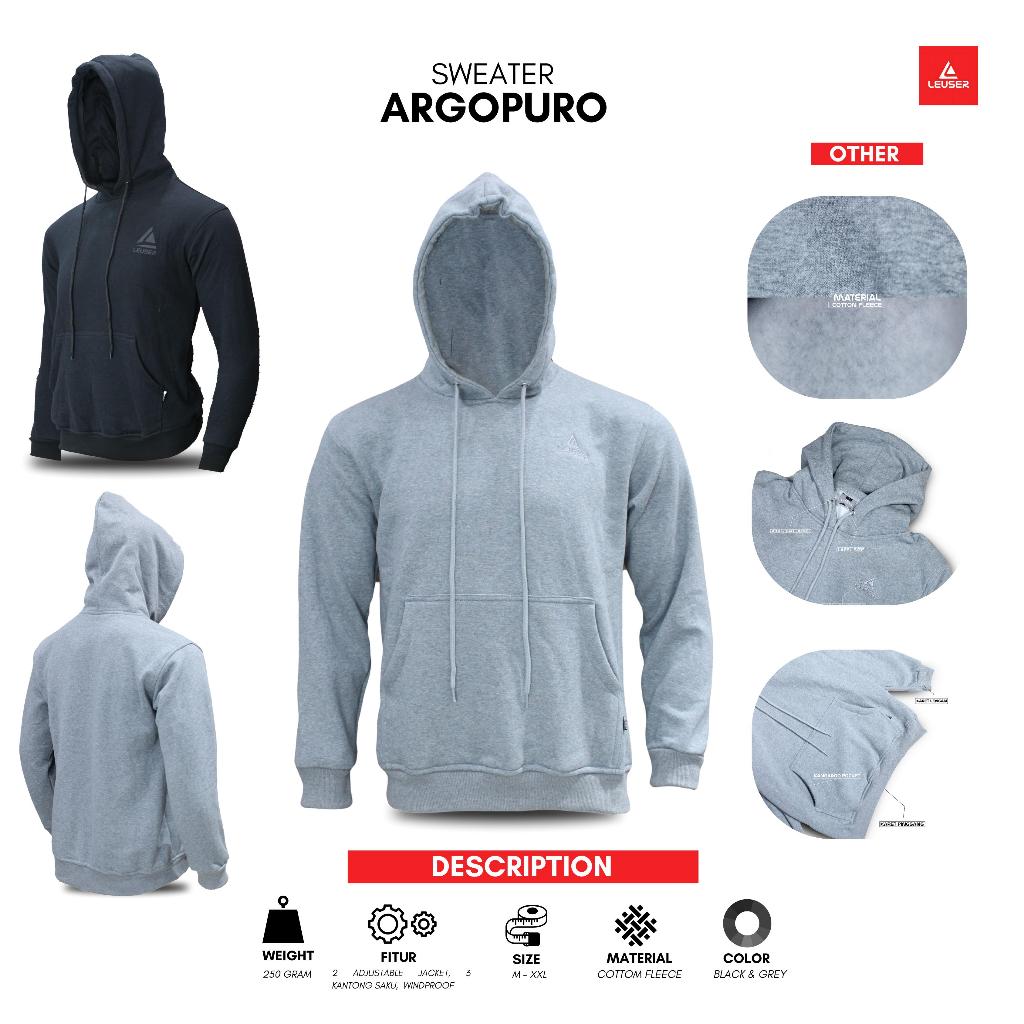 Leuser Sweater Hoodie Argopuro