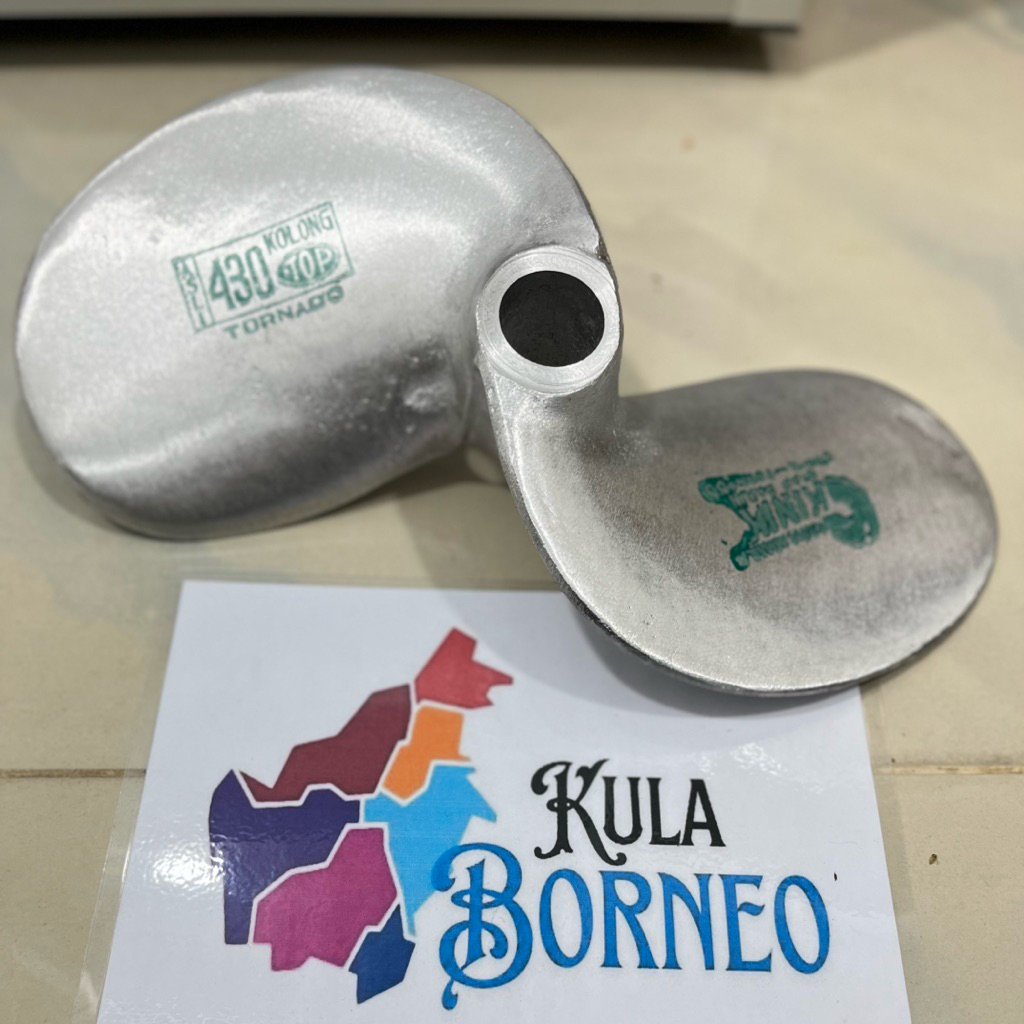 kipas perahu propeller baling baling perahu kapal klotok daun 2