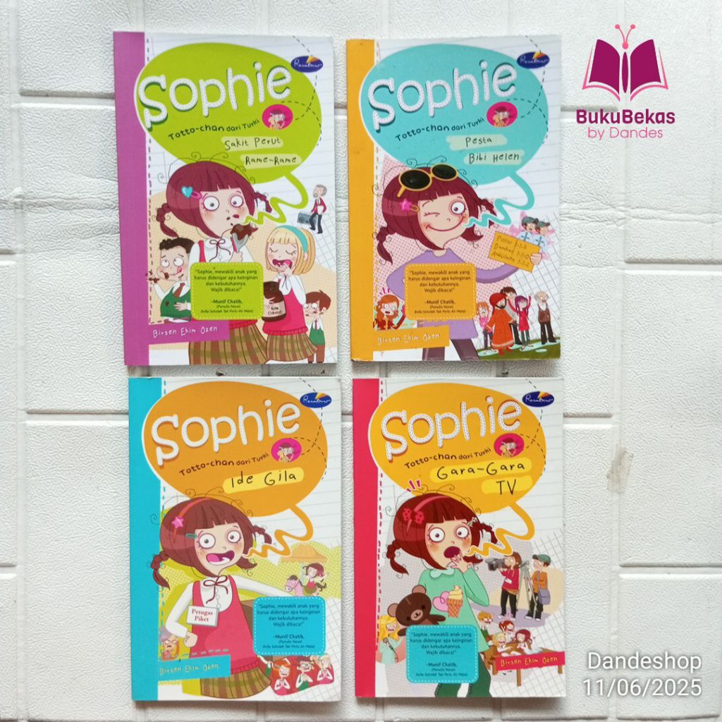 Sophie Totto Chan dari Turki (pilih judul) - Novel Anak Bekas Preloved