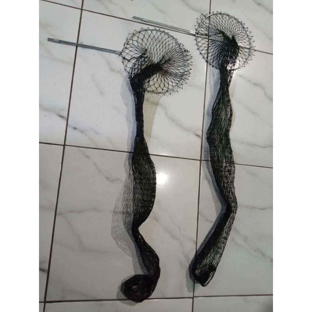 kerumbu / koja / bubu ikan rajut 100cm