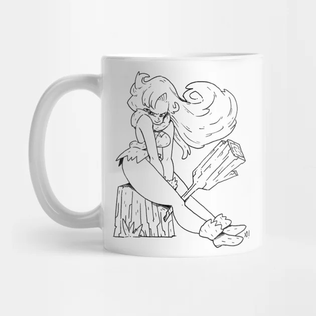 Mug Desain Minimalis Coretan Aula Chrono Trigger
