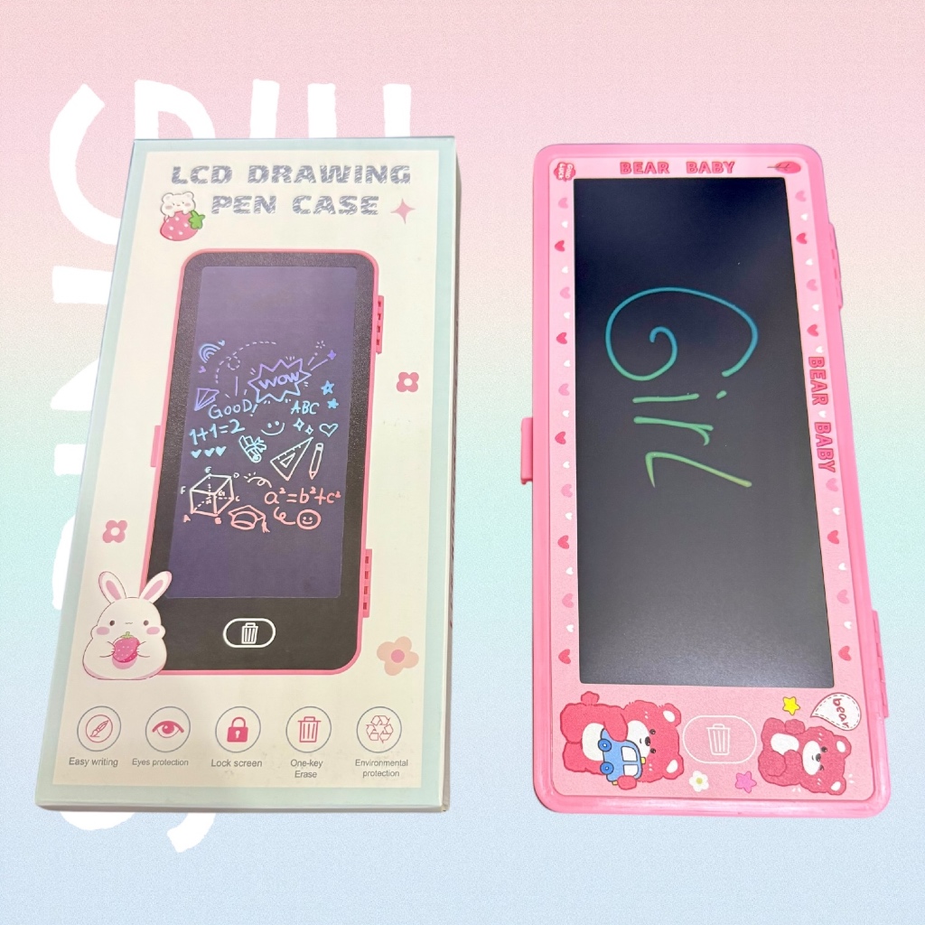 

Kotak Pensil Lcd Motif Drawing Box Motif Lcd Drawing Box Tempat Pensil dan Papan Coret Anak Kreatif