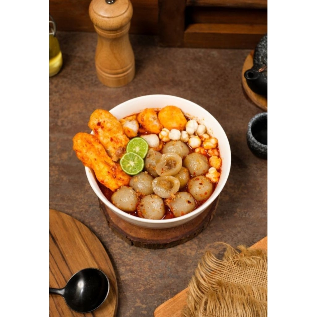 

Bocilicious Aci Scream – Baso Aci Pedas Komplit untuk Pecinta Jajanan Instan Siap Seduh Food Makanan