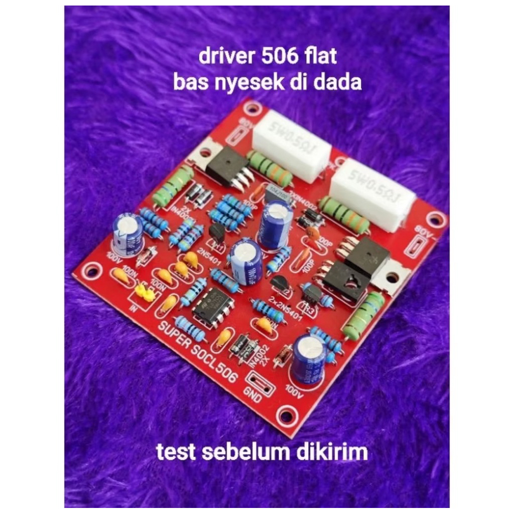 Kit Driver Socl 506 PROMO Bass Nyesek Berkualitas