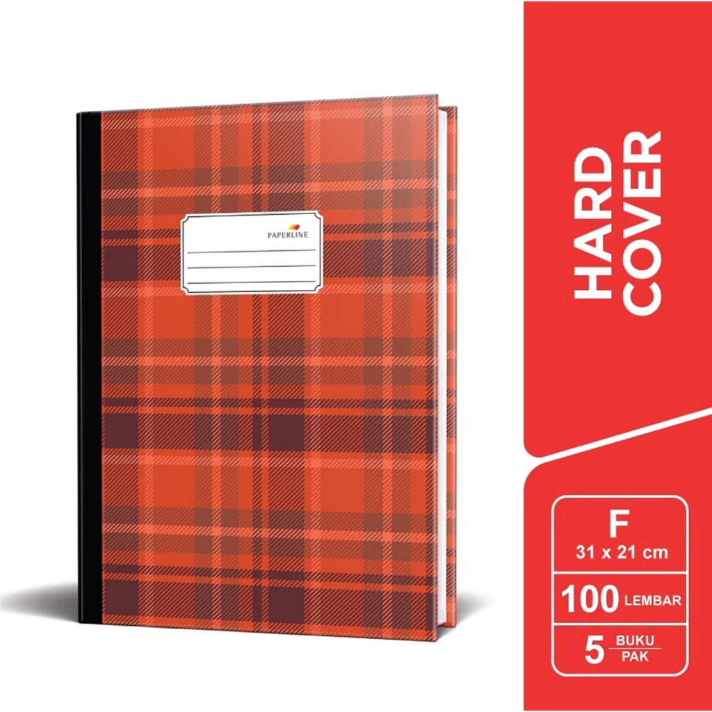 

Paperline Hard Cover Kotak-kotak 100 F