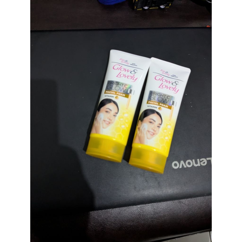 Fair & lovely / glow & lovely sabun cuci muka VIT c 100 gr