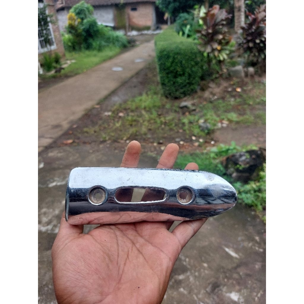 Cover Pelindung Knalpot Jupiter Z Burhan Original