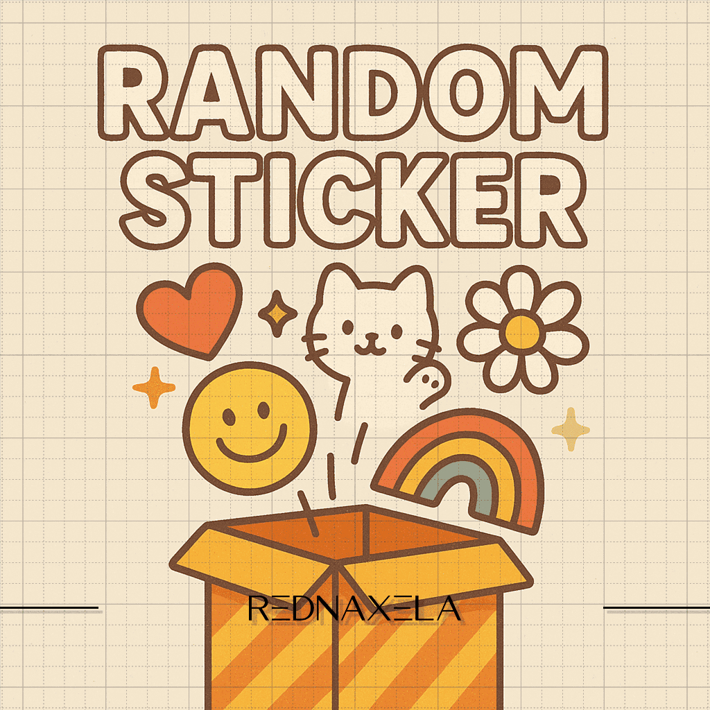 

Limited Offer! Random Sticker Pack - Isi 10 pcs