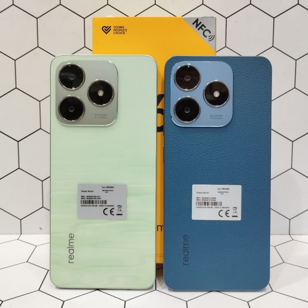 REALME C63 NFC 8/128GB 6/128GB HP SECOND BEKAS FULLSET