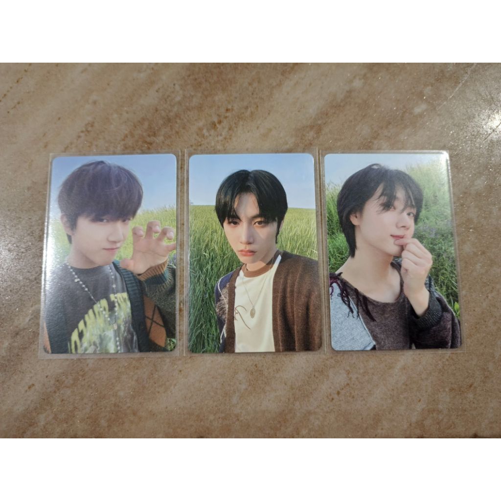 Boynextdoor Woonhak Why album Letter ver, Taesan QQ lucky draw, Sungho Why Moody ver photocard offic