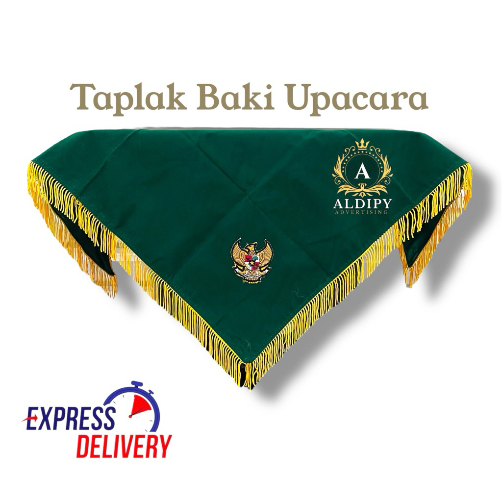 

Best Seller Alas Taplak Baki Upacara Bludru Warna Hijau