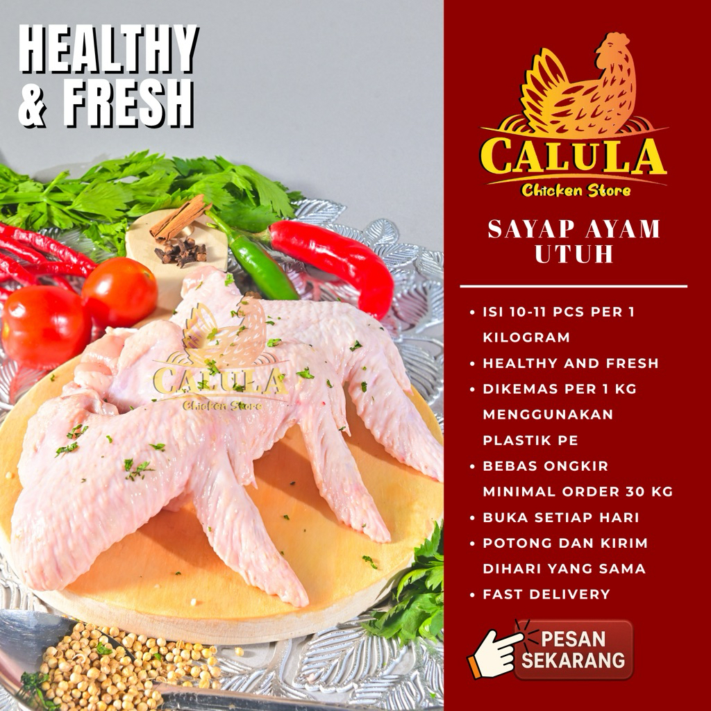 

Sayap Ayam Segar 1kg