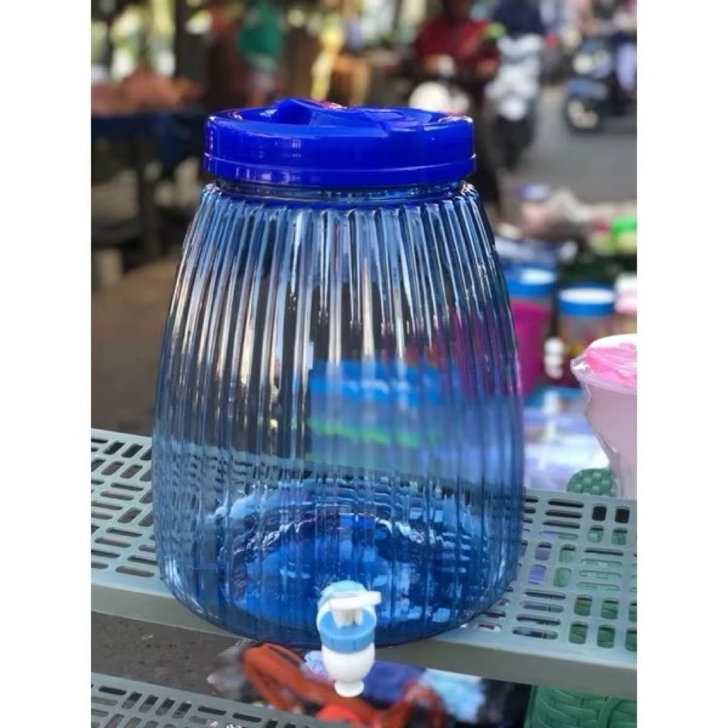 galon 5 liter kran  / galon mini / wadah penyimpanan air dispenser