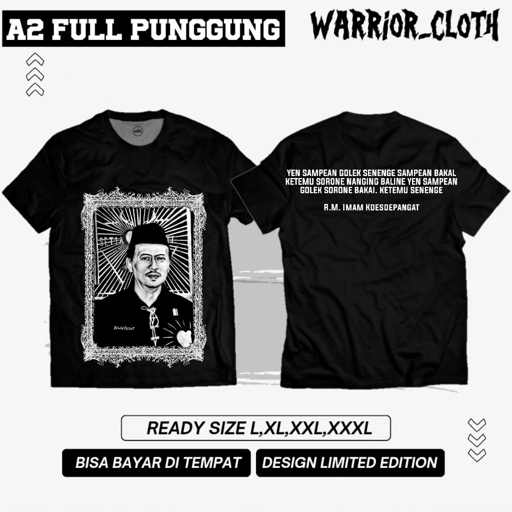 KAOS PSHT RM.IMAM KOESOEPANGAT TERBARU SIMPEL