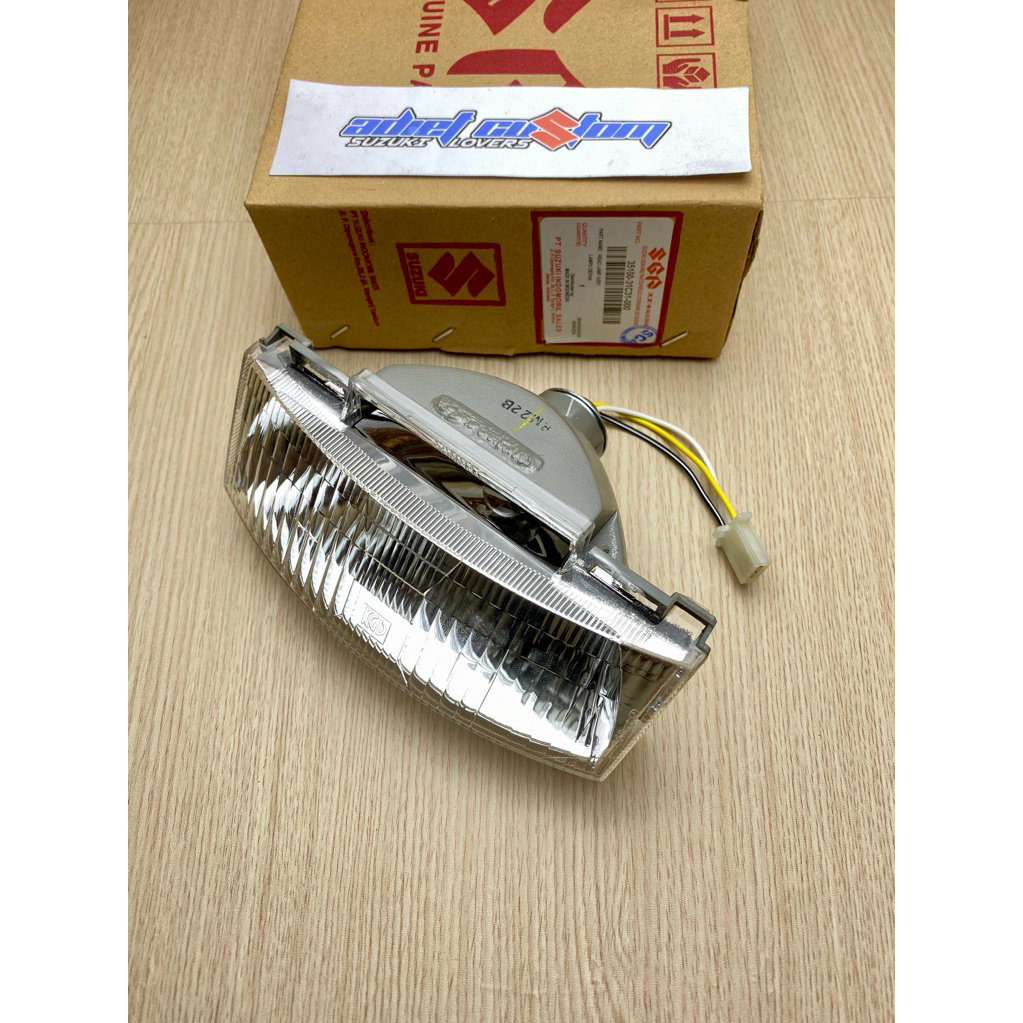 Set Lengkap Reflektor Lampu Depan TORNADO | SHOGUN 110 KEBO | SATRIA 120 LUMBA Ori SGP 35100-31C31