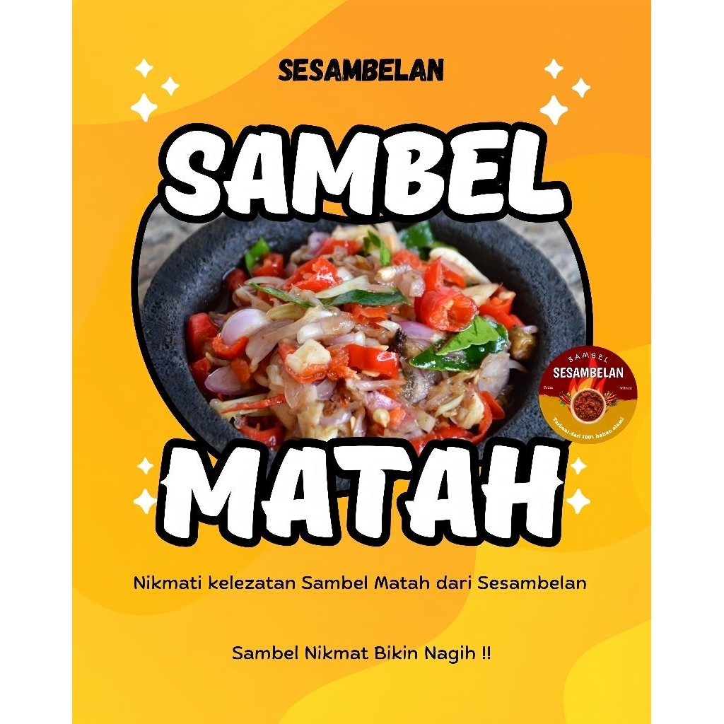 

SAMBEL MATAH MAKNYUSSS 150gram by SESAMBELAN