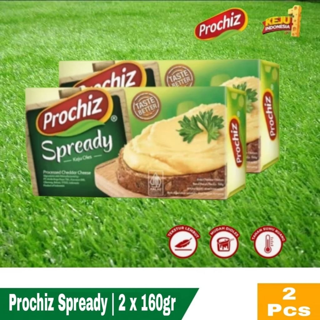 

Keju Oles Prochiz Spready 160 Gr X 2 Lembut