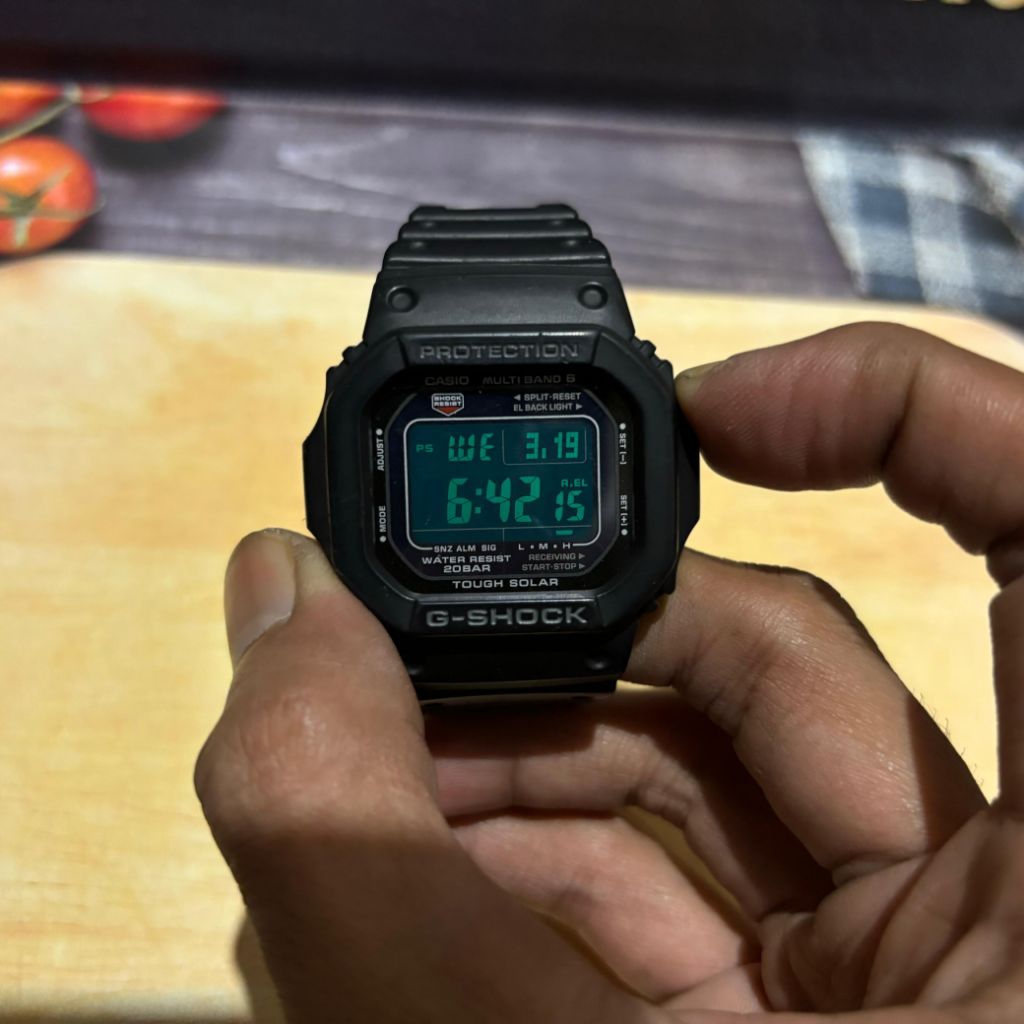 Casio G-Shock GW-M5610-1B Tough Solar
