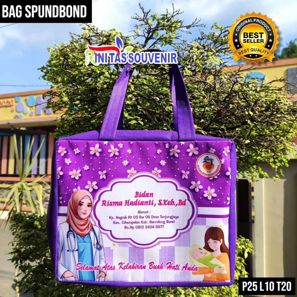 

TAS SOUVENIR BIDAN TAS BIDAN RESLETING