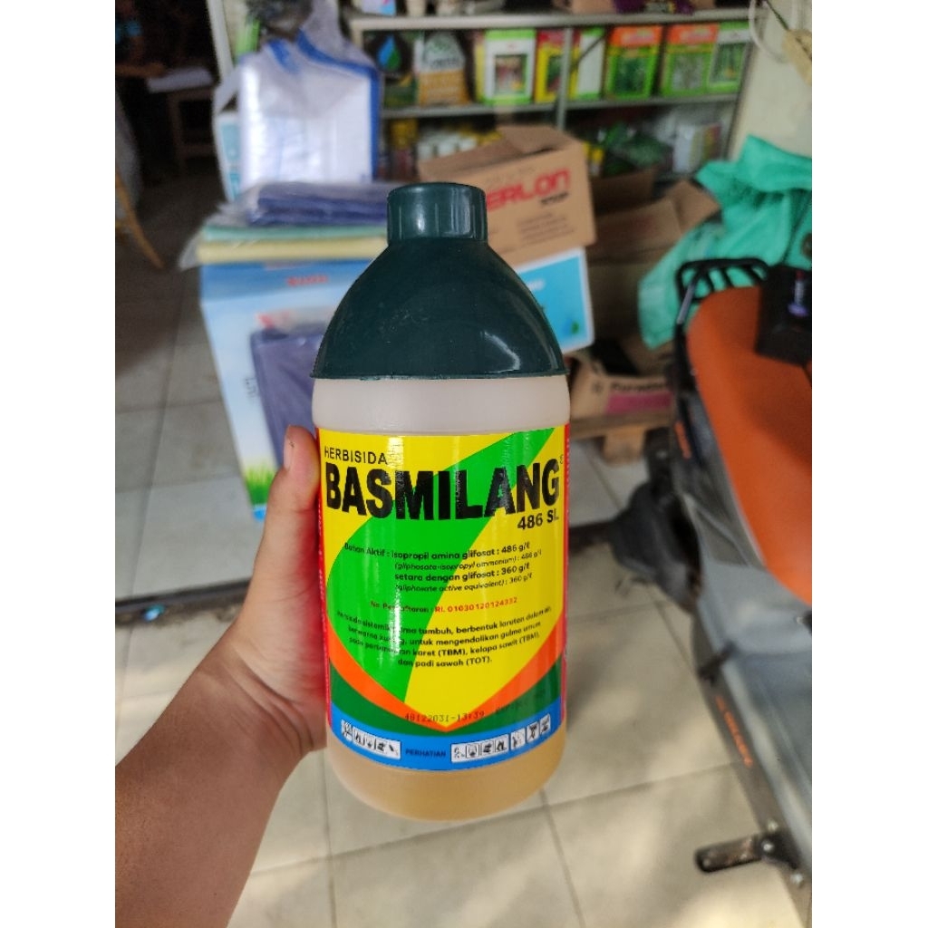 BASMILANG Racun rumput sistemik herbisida sistemik, BASMILANG 486 SL 1L