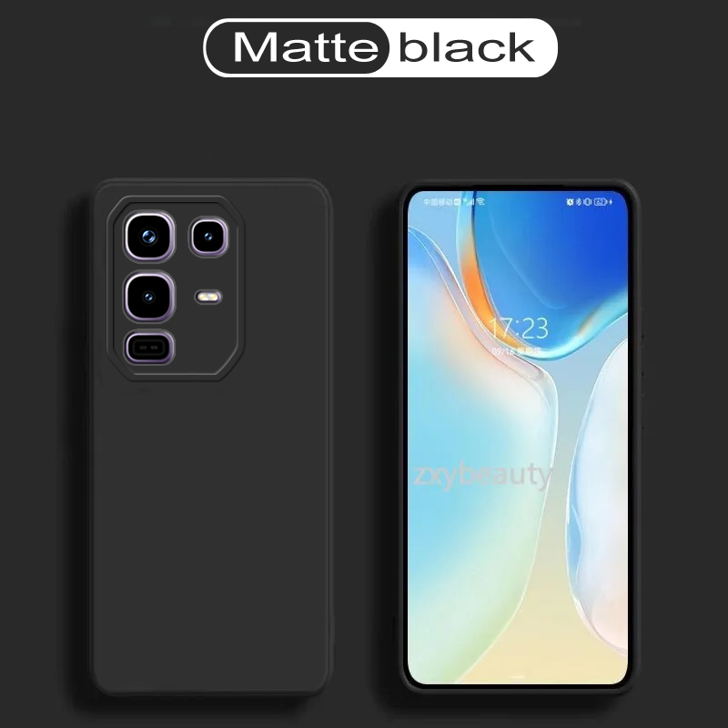 Square edge Case Polos protect camera For All Smartphone Infinix - Case All type Hp - Case lentur - 