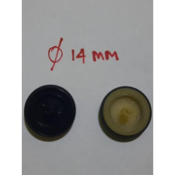 Piringan Karet Kopling 14 mm JVC Dll Kaset Pita Tape Deck Compo Boombox.